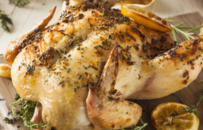Cooking chicken